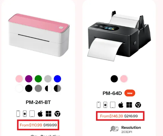 Phomemo discount offer